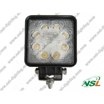 24W 3W * 8PCS LED travail hors route lumière pour ATV SUV camion pelle chariot élévateur crayon faisceau lumière